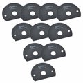 Versa Tool 80mm HSS Semi-Circular Multi-Tool Saw Blades, PK 10 SB10I